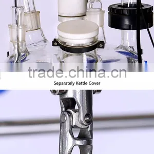 Quick Essential Chemical Double-layer Jacketed Glass Reactor thumbnail-3