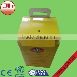 2015 New Yellow Carboard Medical Safety Box for Syringe thumbnail-1