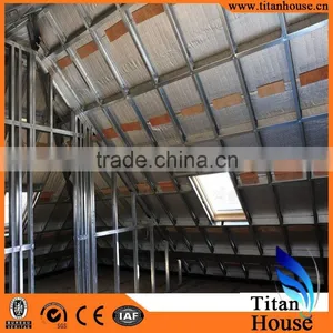China 2015 High Quality Modern Steel Prefabricated Duplex Villa thumbnail-5