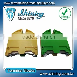 TF-G Series Euro Type Din Rail Mounted Ground Earth Terminal Block thumbnail-5