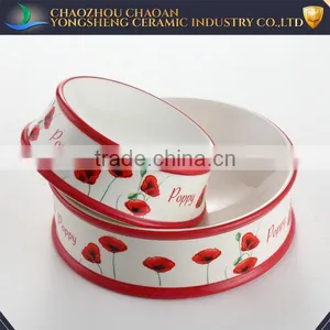Two Size Ceramic With Decals Cat Treats for Home Can Customized Design thumbnail-1