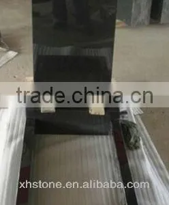 Memorial Black Polished Headstone for Hot Sale thumbnail-1