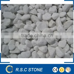White Pebble High Quanlity High Polished Cheap Cobble Stone thumbnail-1