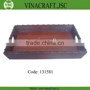 Nice Bamboo Tray From Vietnam thumbnail-1