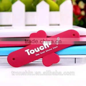 Touch-U One-touch Silicone Phone Holder Stand for Mobile Phone thumbnail-6