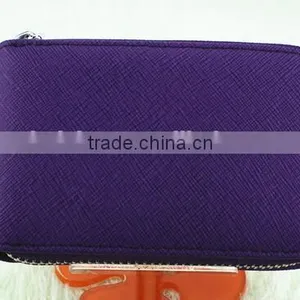 Cy278 Genuine Leather Card Holder Slim Wallet Card Wallet Double Organ Card Package Gift Card Holder thumbnail-6