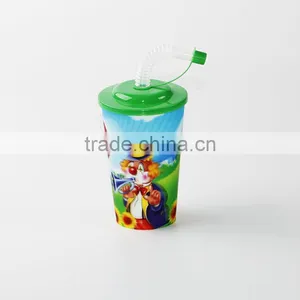 3D Design Plastic Cartoon Cup for Kids thumbnail-3