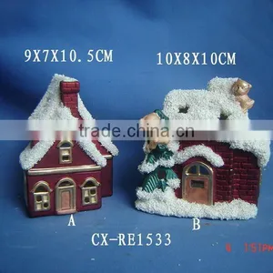 Ceramic Christmas House thumbnail-1
