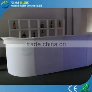 RGB Color Change Waterproof Curved Bar Furniture GKT-012BC thumbnail-1