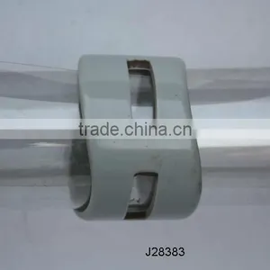 Chunky Resin Bracelet in White Colour Available in All Colours thumbnail-1