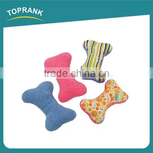Custom Printed Soft Pet Chew Toy Stuffed Plush Bone Toys for Dog thumbnail-1