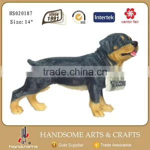 13 Inch Outdoor Resin Animal Dog Statue Craft Bulldog Figurines thumbnail-2