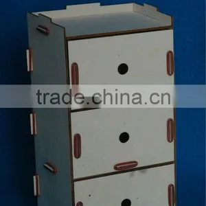 Vintage Wood Drawer Cabinet thumbnail-1