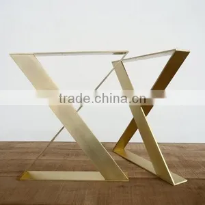 Fashional X Shape Furniture Feet Metal Park Bench Leg FF-160 thumbnail-4
