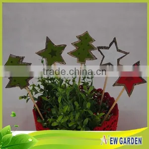 Custom Hight Quality Delicate Decorative Flower Stick for Planter thumbnail-1