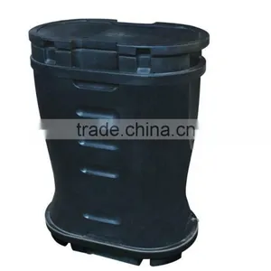 Low Carbon Plastic Garbage Can With PE Material Trash Bin thumbnail-5