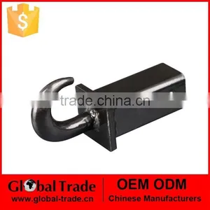 Receiver Hitch With Tow Hook. Hitch Receiver Clevis Adapter.A1702. thumbnail-1