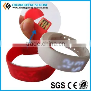 Shiny Colorful LED Light Wrist Watch thumbnail-2