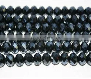 Wholesale Black Faceted Crystal Beads thumbnail-1