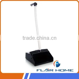 Strong Durable Plastic Metal Long Handle Dustpan thumbnail-1