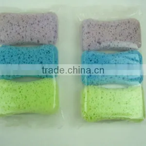3Pcs Bath Sponge thumbnail-1