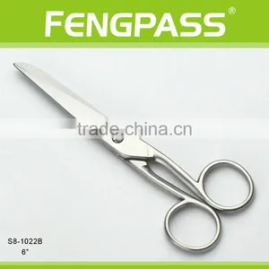 S8-1022B 6" 2Cr13 Stainless Steel Blade Cloth Cutting Scissors thumbnail-1