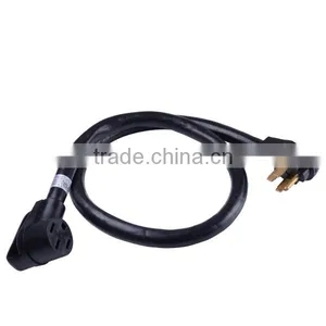 RV50-15F 15FT 50Amp RV Extension Power Cord With Female Receptacle,6/3+8/1,STW thumbnail-1