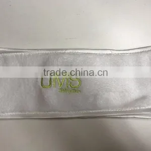 Customized White Headband With Logo Emboridered thumbnail-1