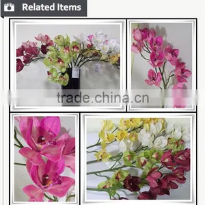 Hotsales Artificial Flowers Phalaenopsis for Decoration and Wedding thumbnail-5