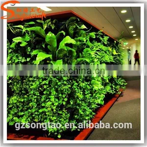 Quality Artificial Grass Wall Hot Sale Artificial Green Walll Vertical Artificial Grass Wall Garden Decoration for Sale thumbnail-1