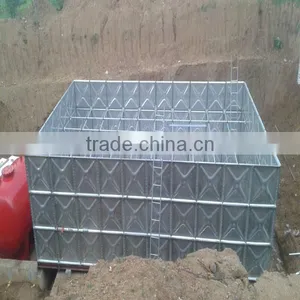 Water Tank Manufacturer!! DezhouHuili Hot Galvanized Sectional Panel Underground Water Storage Tank thumbnail-4
