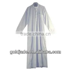 2014 Long Sleeve Islamic Clothing Mens Abaya thumbnail-1
