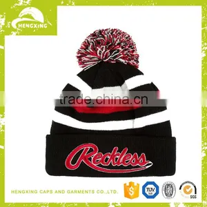 Custom Mens Embroidery 100% Acrylic Gorros Beanie thumbnail-1