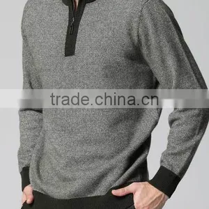 Latest Design Men's Business Casual Cashmere Sweater thumbnail-1