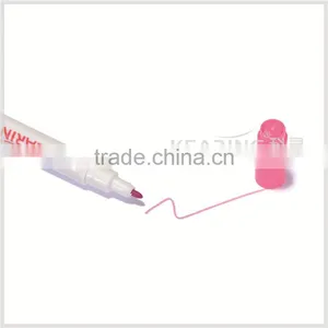 2017 New Kearing Manufacture Top Rated Multifunction Dual 1.0mm Nibs Pink Color Auto Air Disappearing Marker For Fabric Marking thumbnail-4