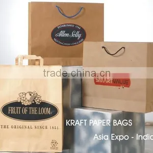 Twisted Paper Handle Bags / Brown Bags thumbnail-4