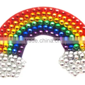 China Custom Stickers Factory Laptop Adhesive Rhinestone Stickers Pink Nail Polish Acrylic Sticker thumbnail-4