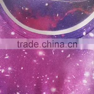 Custom Polyester Tshirt, Galaxy t Shirt Bulk Sale in China thumbnail-3
