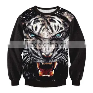 3D Sublimation Printing Wholesale Custom Crewneck Factory Sweatshirt Women thumbnail-2