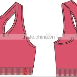 2015 Fashion Seamless Fitness Lady's Sports Bra thumbnail-5