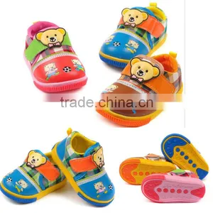 The Doll Maker Factory Canvas Rubber Sole Baby Shoes in Bulk thumbnail-1