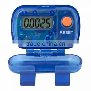 Pedometer - Has Laser-tuned Pendulum Movement, Unit Flips Down for Easy Viewing and Comes With Your Logo thumbnail-6