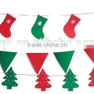 Hot Selling Christmas Party Decoration Bunting Flag/ Pennant thumbnail-4