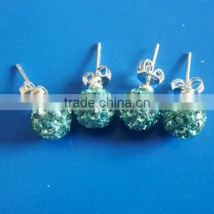Disco Ball Stud Earrings,shamballa Ball Stud Earrings thumbnail-1