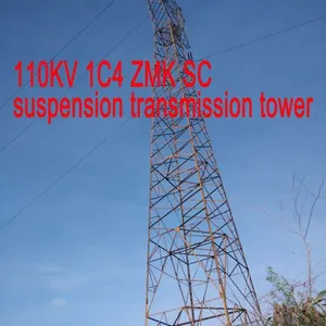 MEGATRO 110KV 1C4 ZMK SC Suspension Transmission Tower thumbnail-2