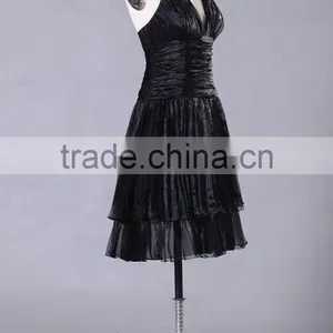Simple Style Cap Sleeves Red Prom Gown ED135 thumbnail-2