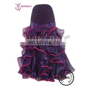 2015 Fashion Dance Can Can Skirts Purple S-372 thumbnail-1