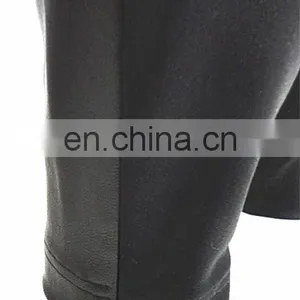 Wholesale Stretch Knit Panel Leather Legging Stretch Pants thumbnail-4