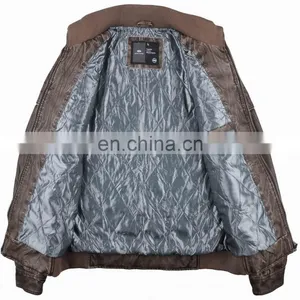 2015 Hot Sale Special pu Leather Jacket Men With Reasonable Price thumbnail-2