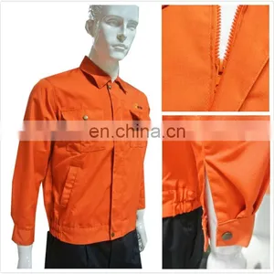 Wholesale Orange Color Workwear Uniforms Industrial Uniform With Quicky Delivery thumbnail-5